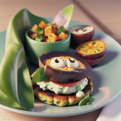 Salmon and sweet potato patties