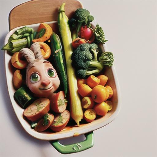 Moroccan-style lamb and vegetables