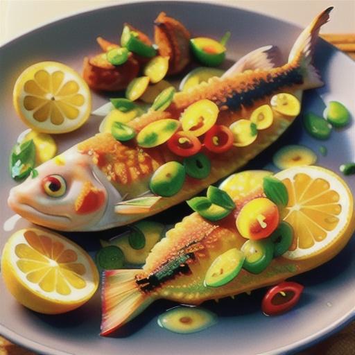 Mahi Sorkh Shodeh (Persian Fried Fish)