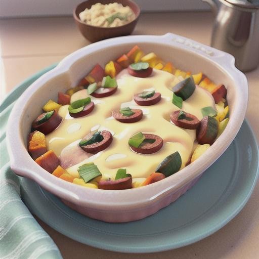 Skinny Impossibly Easy Breakfast Bake