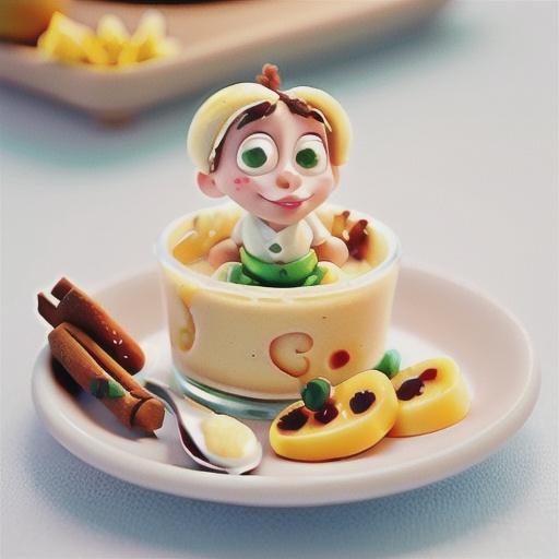 Vanilla and cinnamon panna cotta