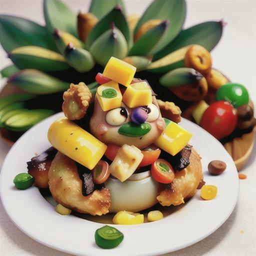 Crispy Baked Chicken with Giardiniera