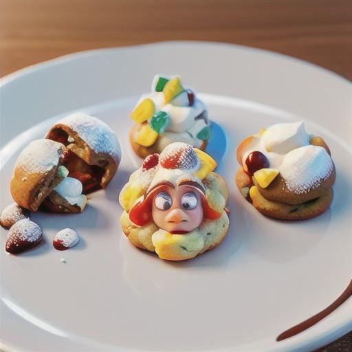 Cherry Snowball Cookies