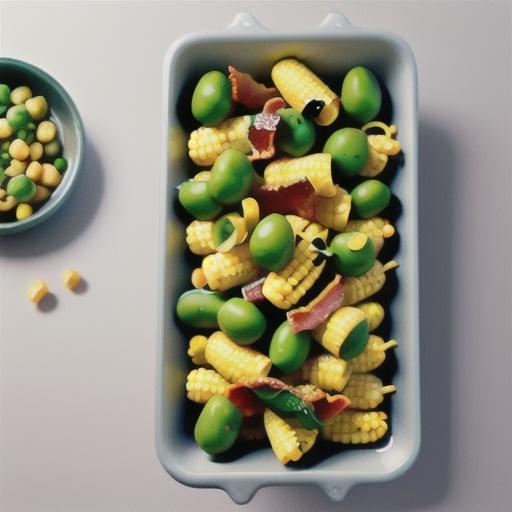 Peas and Corn with Thyme Butter