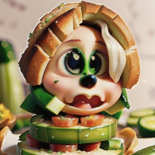 Seafood Cucumber Sandwiches