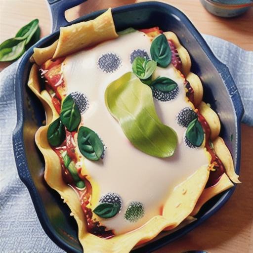 Spinach and ricotta frying pan lasagne