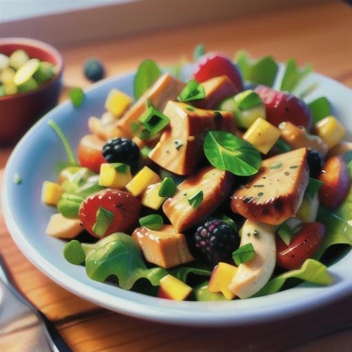Chicken and Berry Salad
