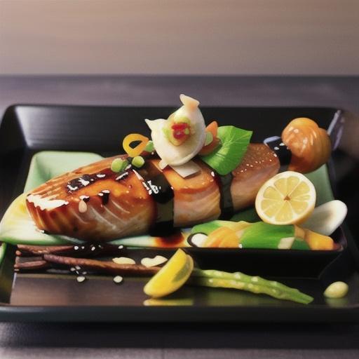 Sake Ginger Glazed Salmon