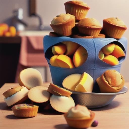 Mini Whole Wheat Apricot Muffins