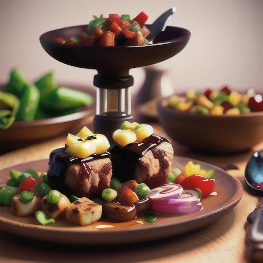 Bison Tenderloin with Cherry-Onion Chutney