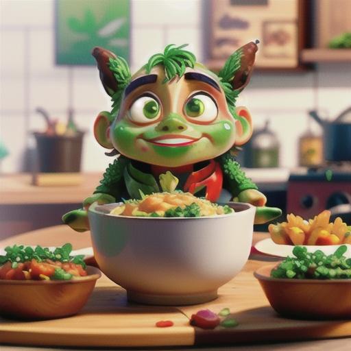 Air Fryer Roasted Vegetables with Gremolata and Red Pepper Aioli