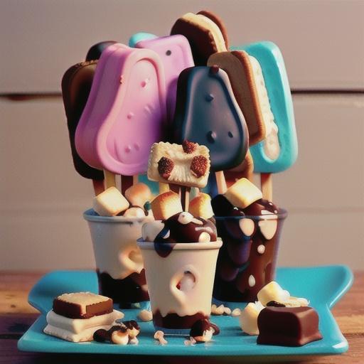 S'mores Breakfast Pops