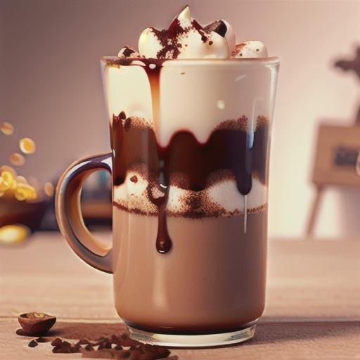 Orange-scented hot chocolate