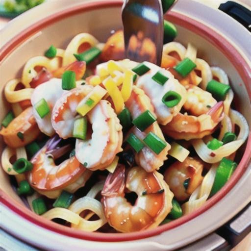 Instant Pot Bang Bang Shrimp Pasta