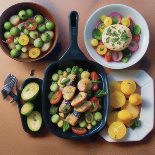 Chicken & Herb Spring Medley