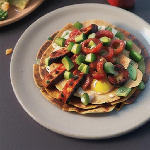 Tortilla Chorizo Scramble