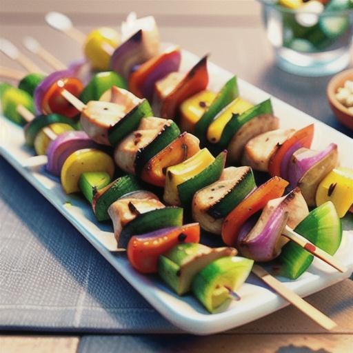 Greek Chicken Skewers