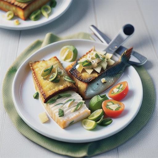 Parmesan-crumbed baked fish