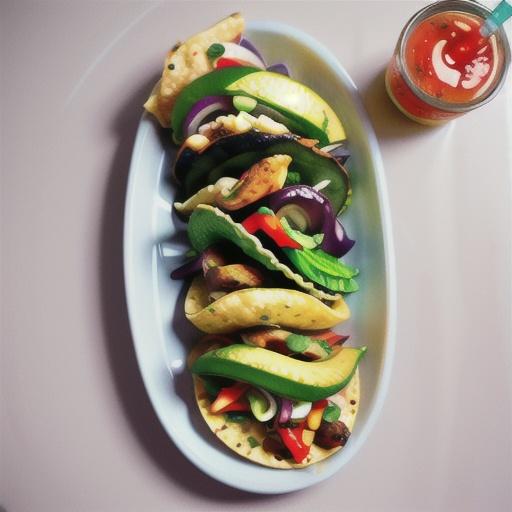 Lime and sriracha BBQ chicken tacos recipe