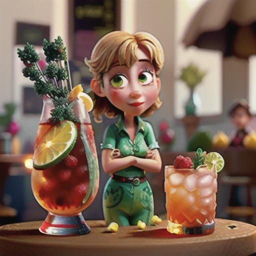 The Lucy (Raspberry and Lemon Thyme Vodka Collins)