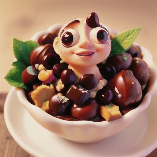 Chocolate Chip-Cherry Cobbler