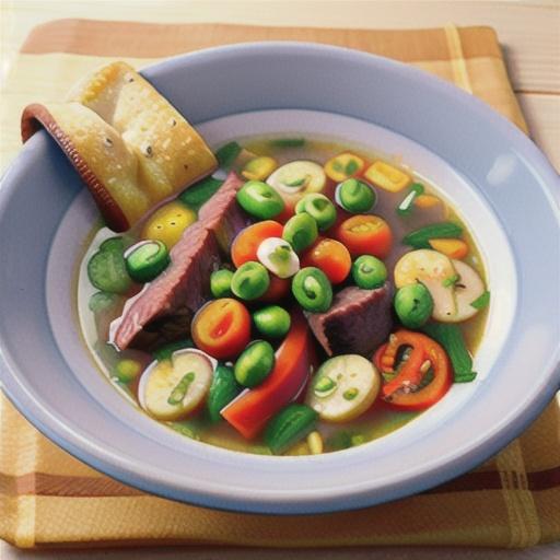 Vegetable-Beef-Barley Soup