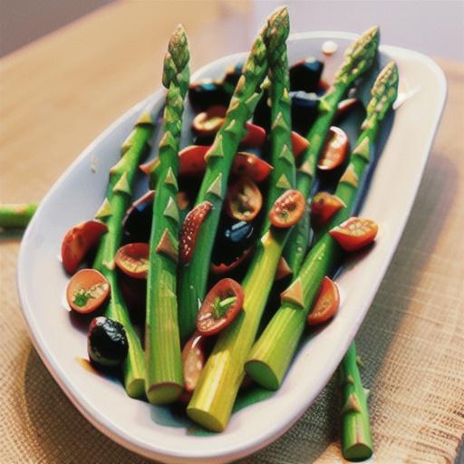 Spicy Asparagus with Garlic