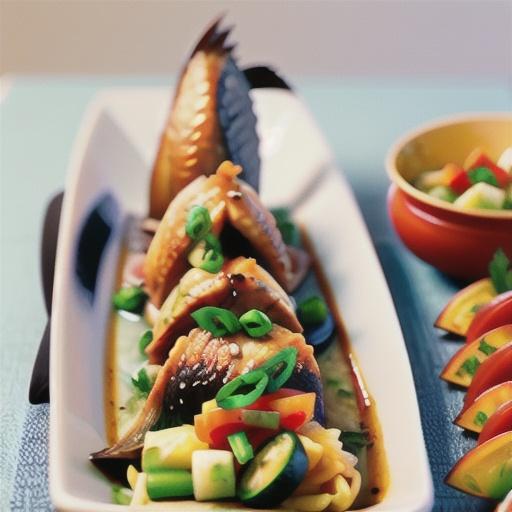 Asian-style steamed snapper