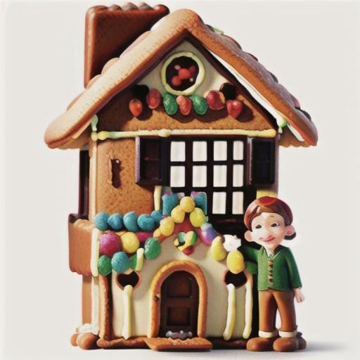 Easy Gingerbread House Cookies