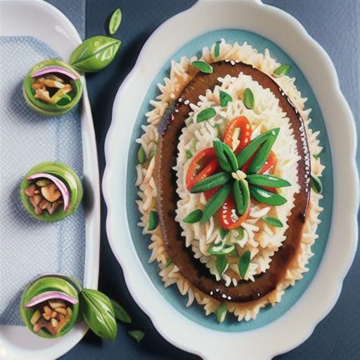 Indonesian sticky mince and rice