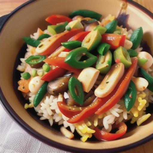 Tasty Spicy Rice Pilaf