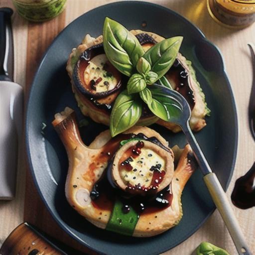 Pesto Stuffed Pork Chops