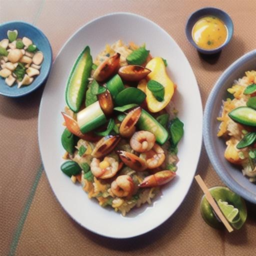 Thai Shrimp Fried Rice (Kao Pad Goong)