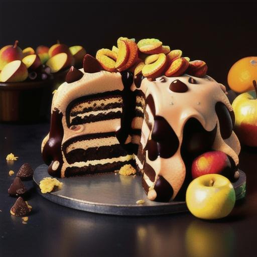 Clementine and Chocolate Chip Cake