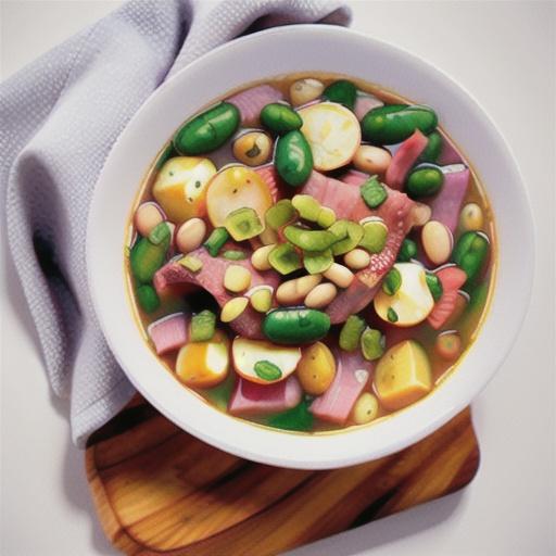 Ham, Bean, and Potato Soup