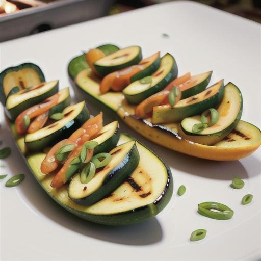 Zucchini Boats on the Grill