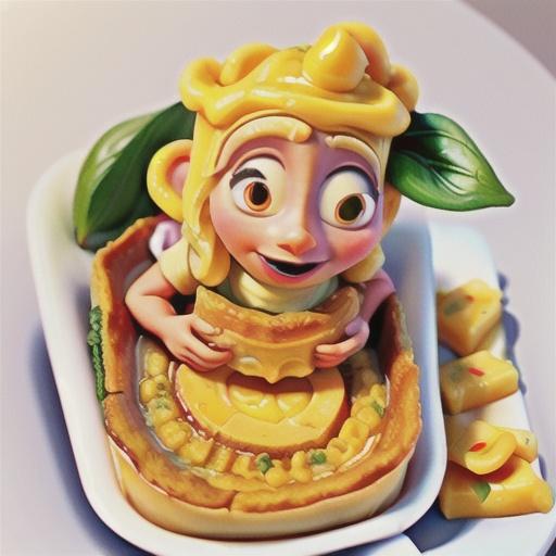 Sweetcorn and cheese savoury pudding