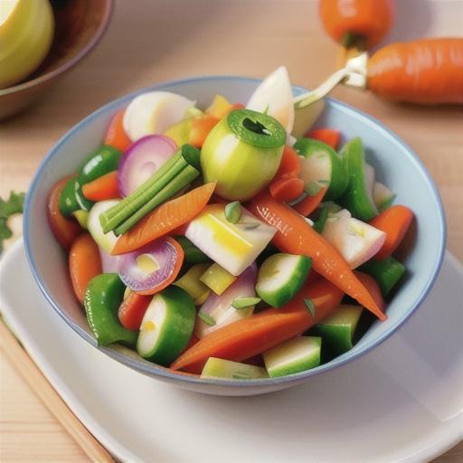 Pickled Daikon Radish and Carrot