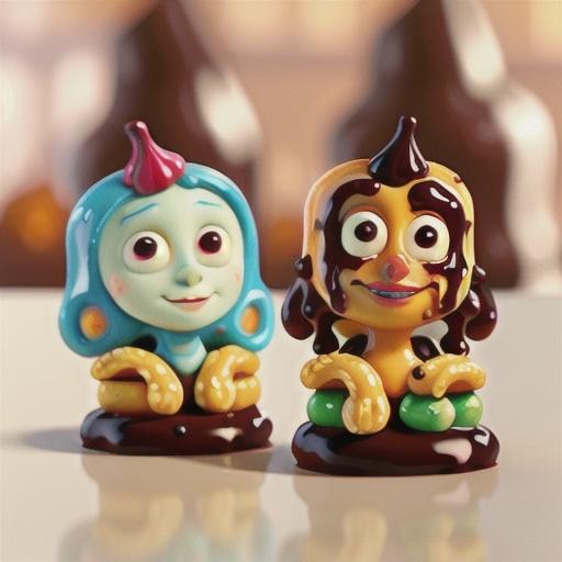 Glazed Toffee Bonbons