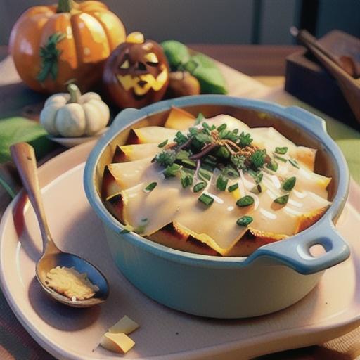 Potato and Pumpkin Gratin