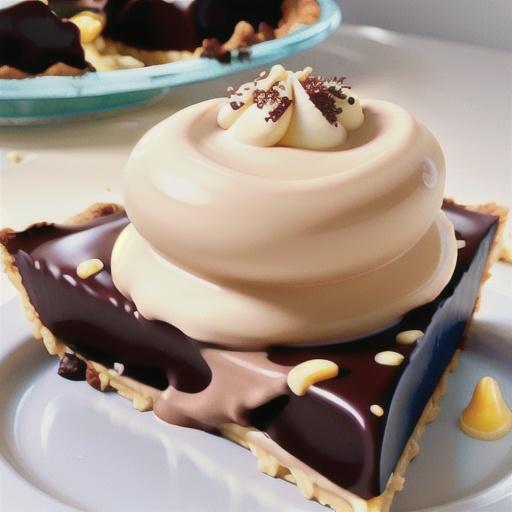 No-Bake Dark Chocolate Cream Pie