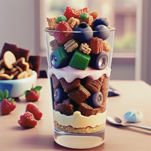 Mixed-Berry Butter Crunch Parfaits