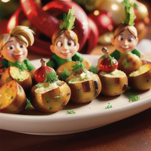 Garlic and fennel roast potatoes