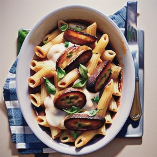 Baked Penne with Italian Sausage