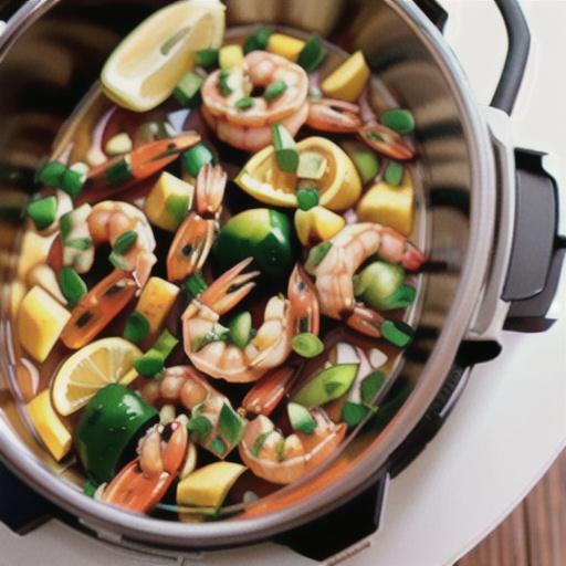 Instant Pot Asian-Style Shrimp Scampi