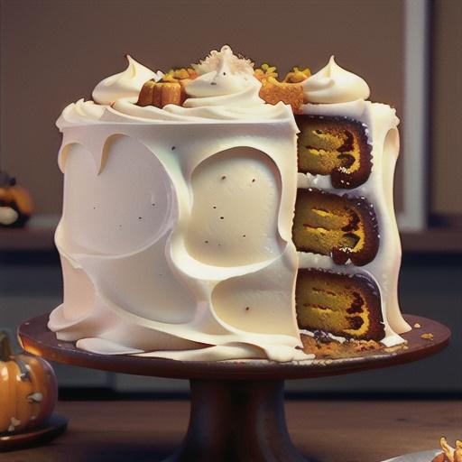 Incredibly Moist Pumpkin-Spice Cake with Cream Cheese Frosting