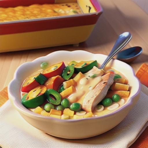 Aunt Jewel's Chicken Dressing Casserole