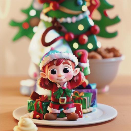 Ginger Elf Christmas Cookies