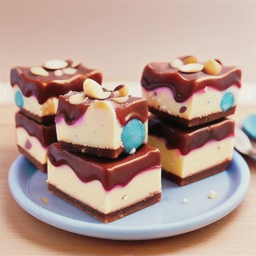 Almond Streusel-Cherry Cheesecake Bars