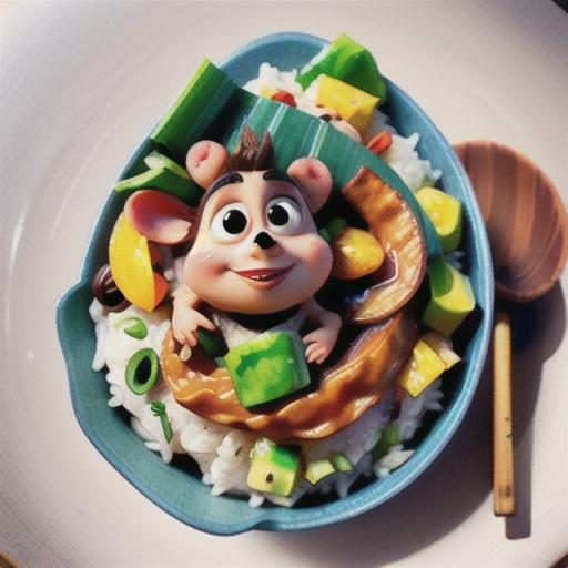 Vegan Japanese fried rice